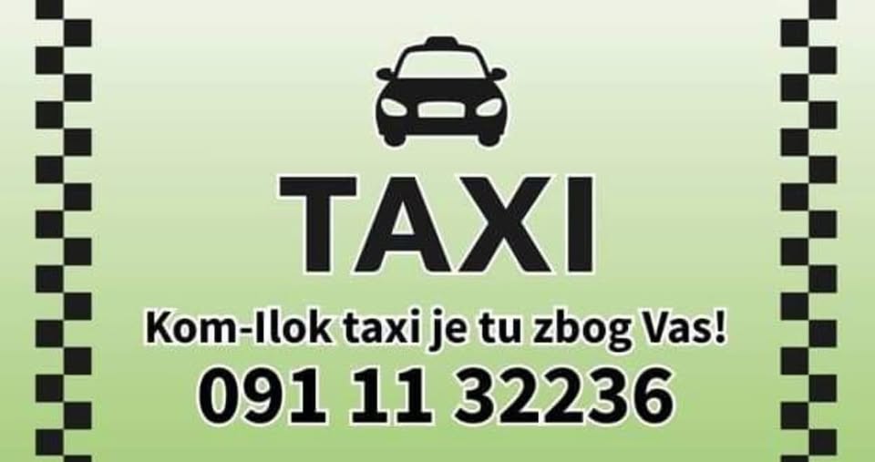 OBAVIJEST O UKIDANJU TAXI SLUŽBE